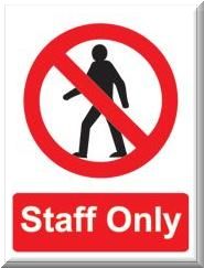 Staff Only Site